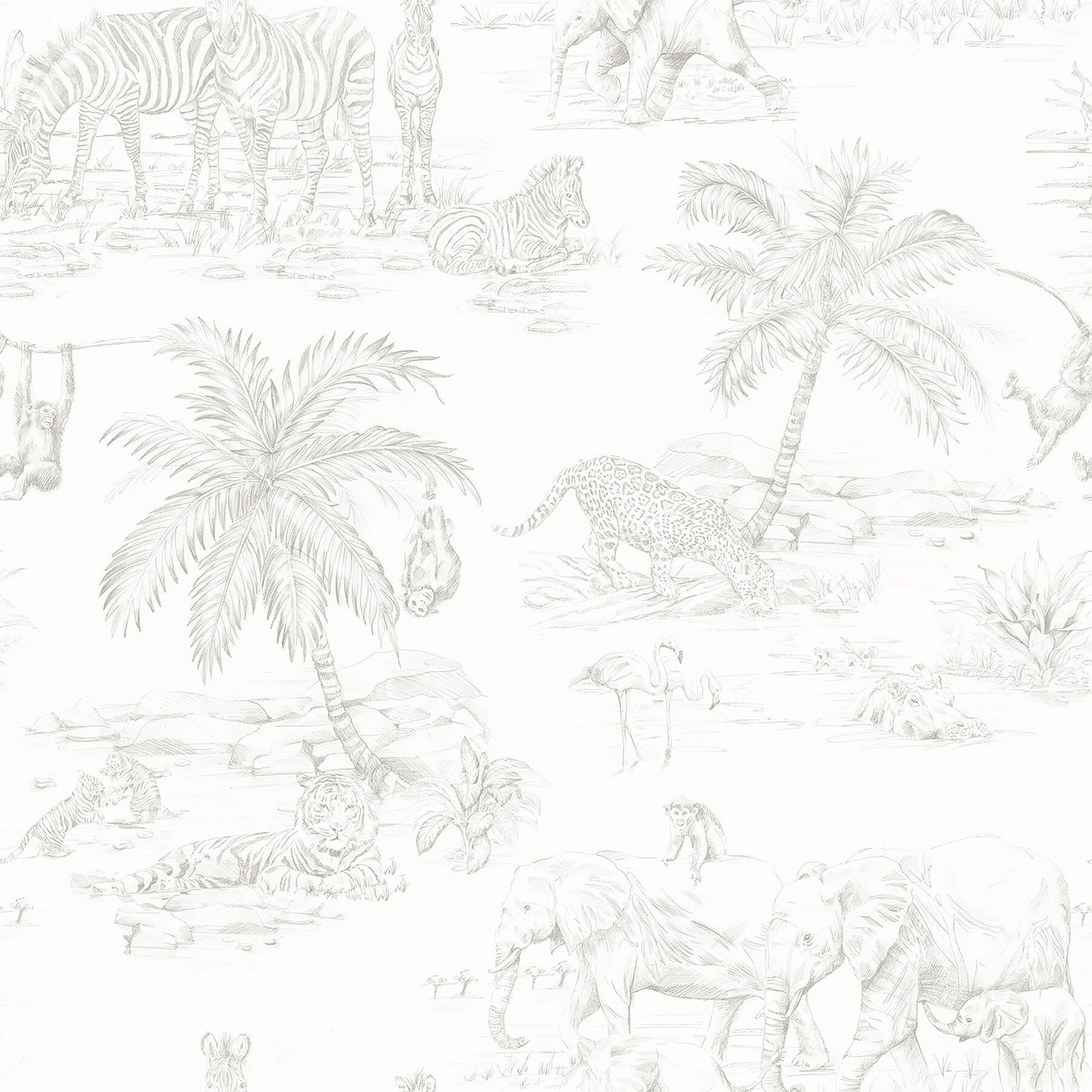 Fable Boheme Animals Wallpaper