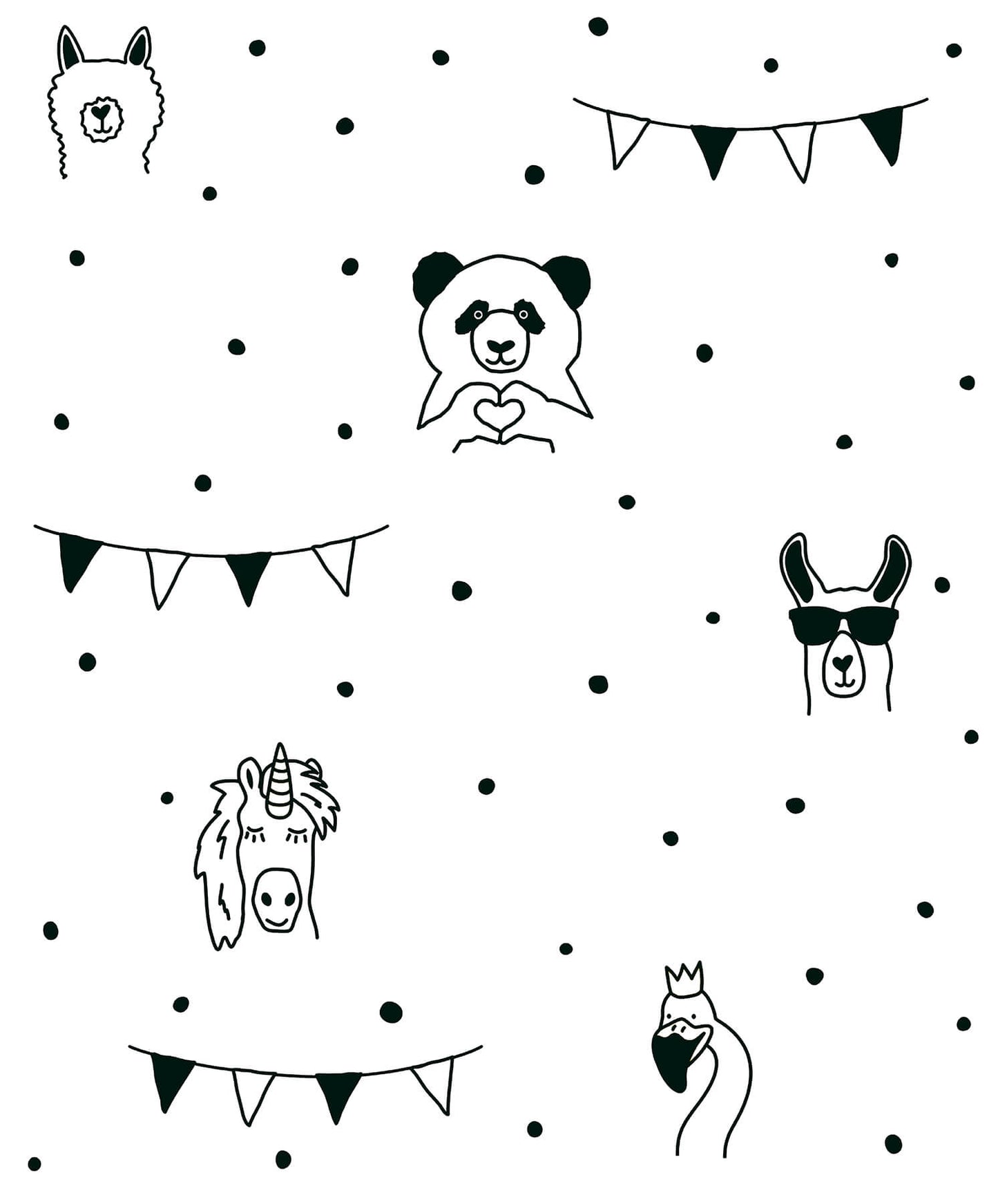 Fable Orlow Llama Wallpaper