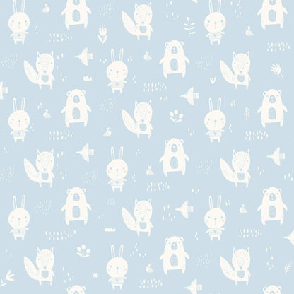 Fable Bitsy Woodland Wallpaper