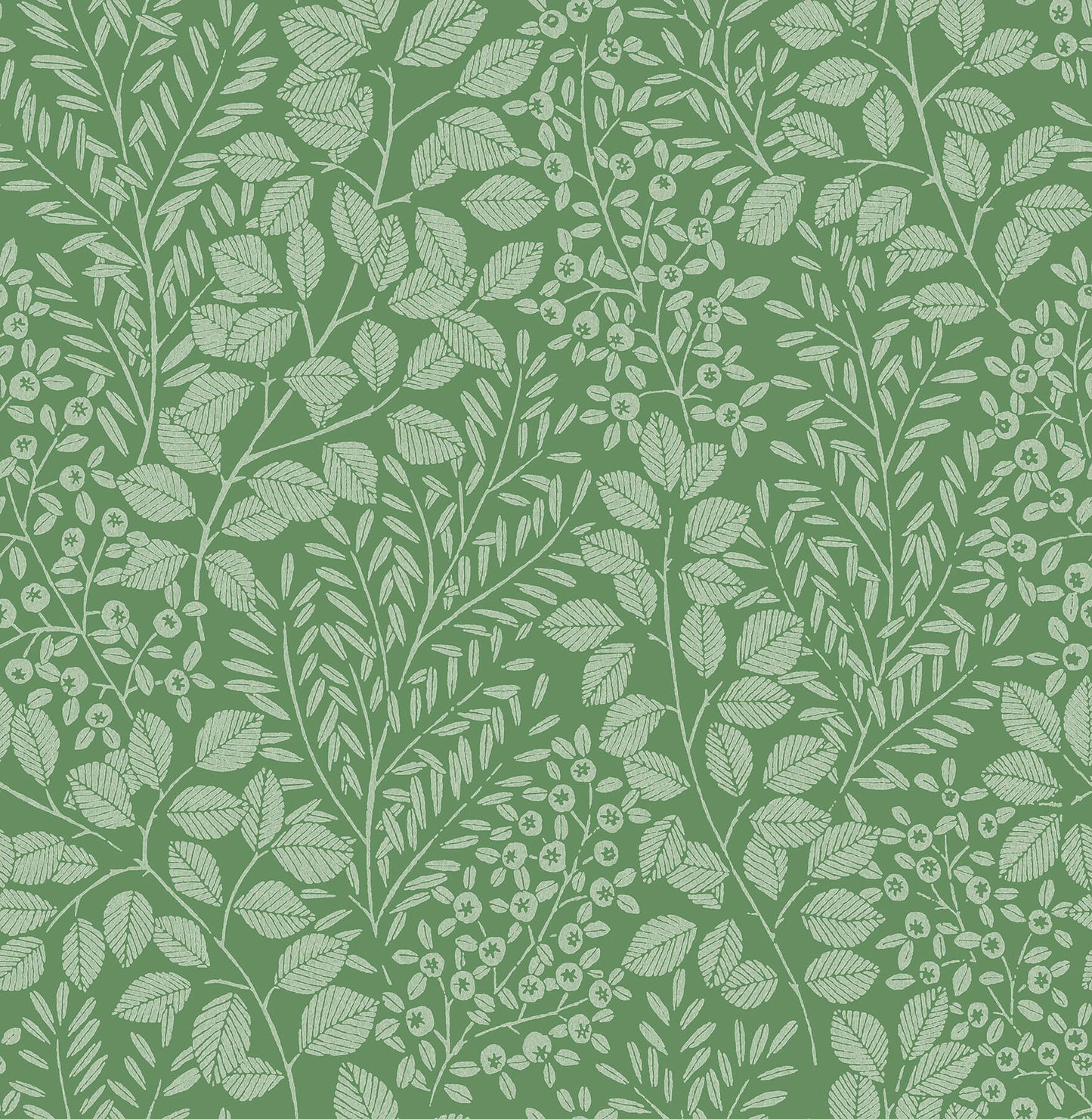 Hannah Elin Berry Botanical Wallpaper