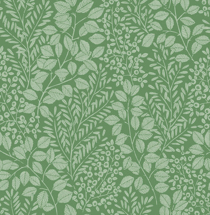 Hannah Elin Berry Botanical Wallpaper