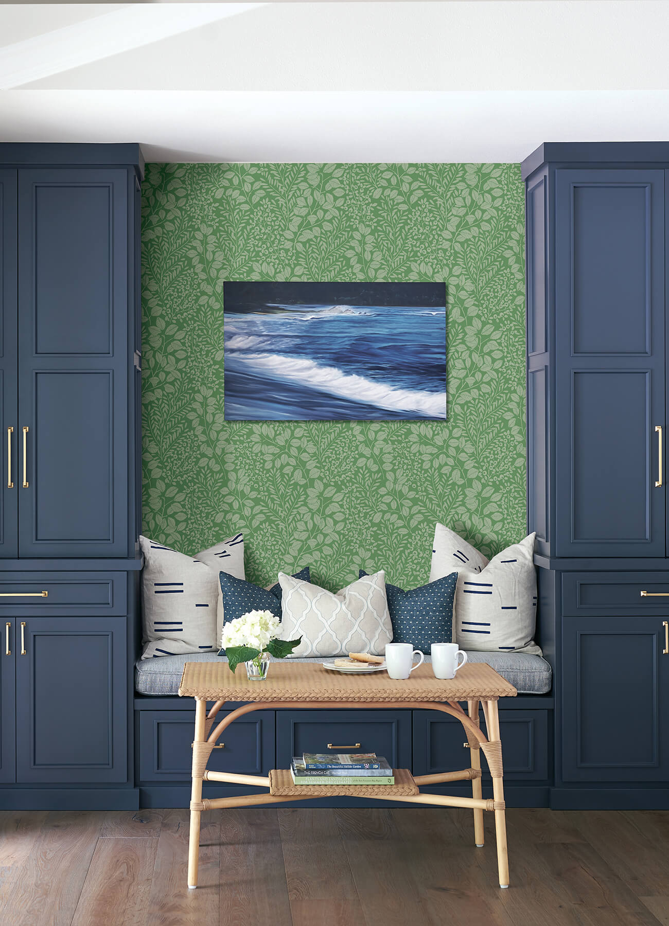 Hannah Elin Berry Botanical Wallpaper