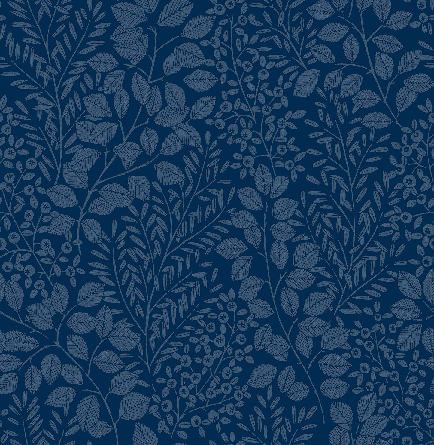Hannah Elin Berry Botanical Wallpaper