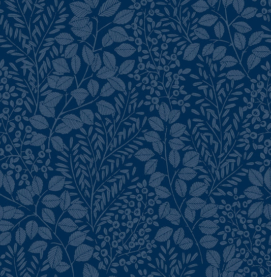 Hannah Elin Berry Botanical Wallpaper