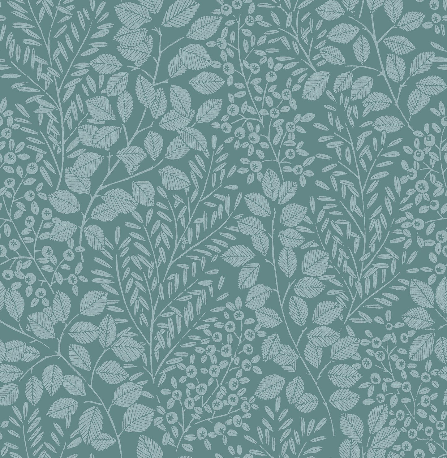 Hannah Elin Berry Botanical Wallpaper