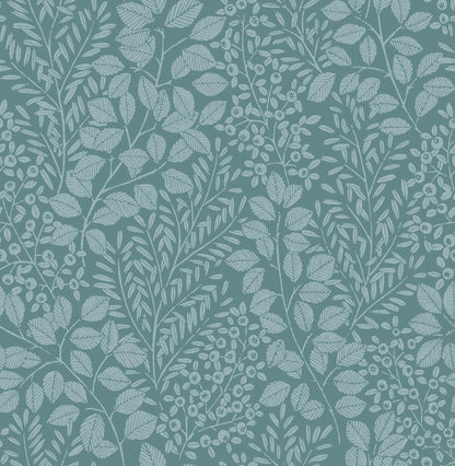 Hannah Elin Berry Botanical Wallpaper
