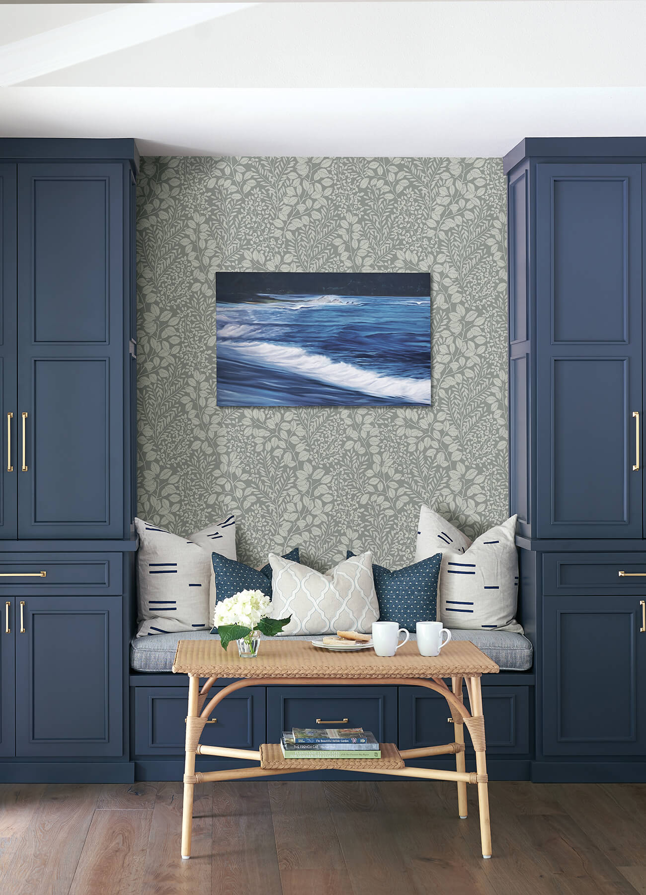 Hannah Elin Berry Botanical Wallpaper