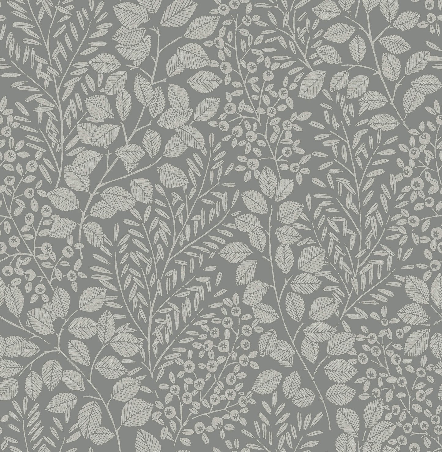 Hannah Elin Berry Botanical Wallpaper