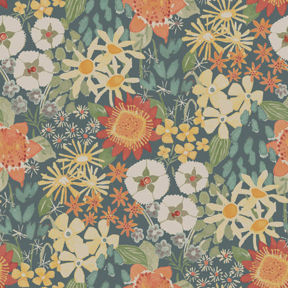 Hannah Karina Wildflower Garden Wallpaper