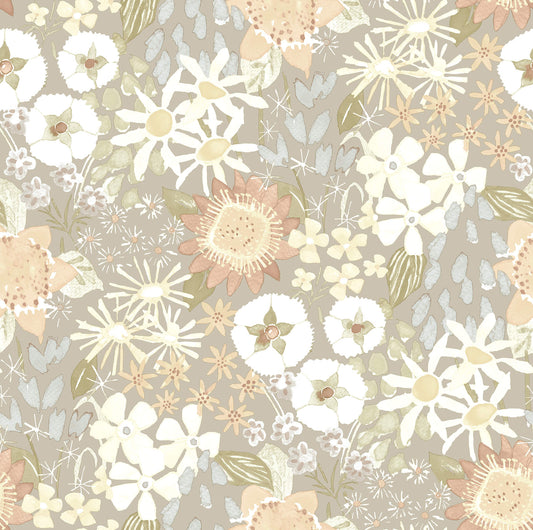 Hannah Karina Wildflower Garden Wallpaper