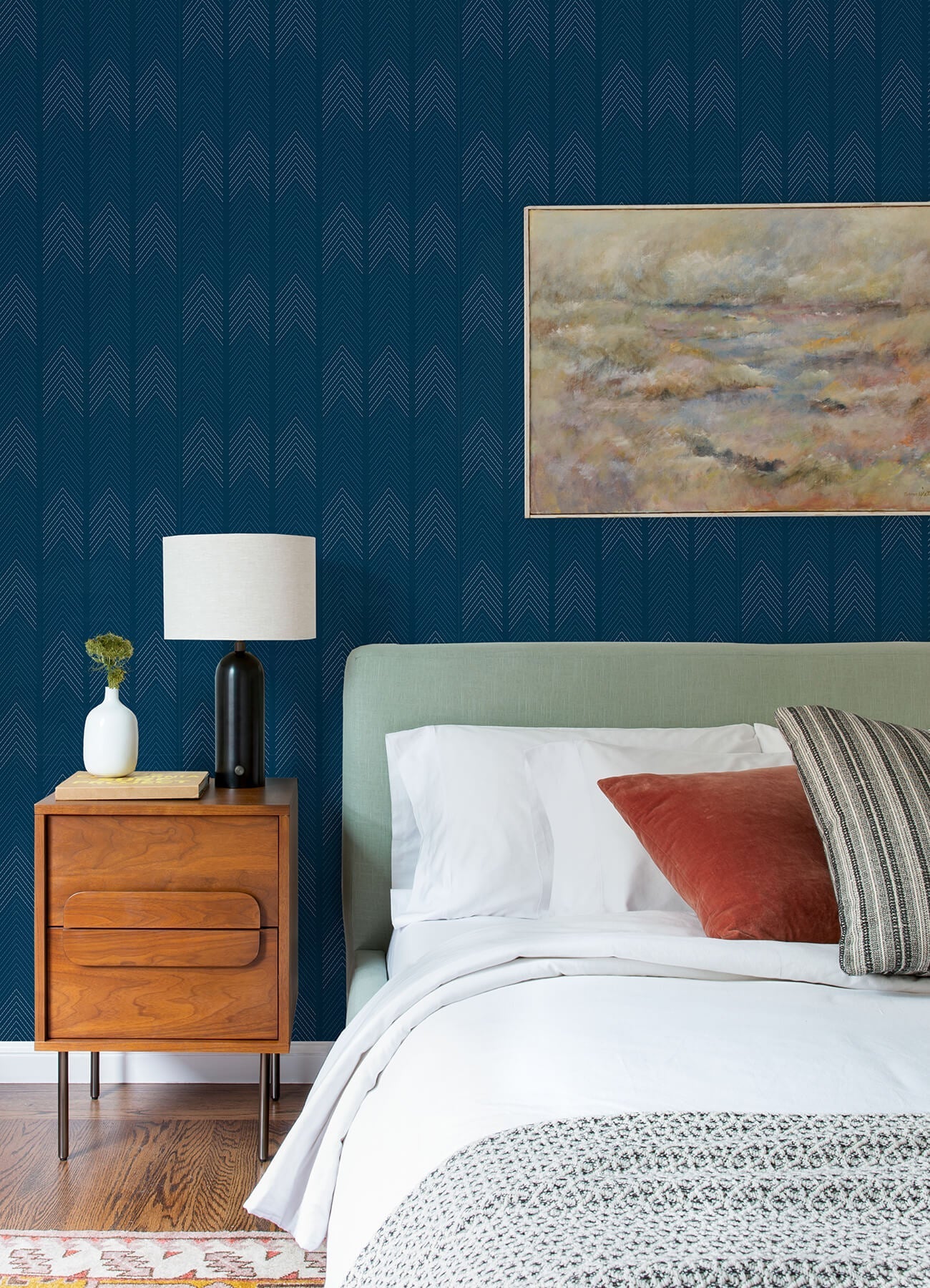 Hannah Nyle Chevron Wallpaper
