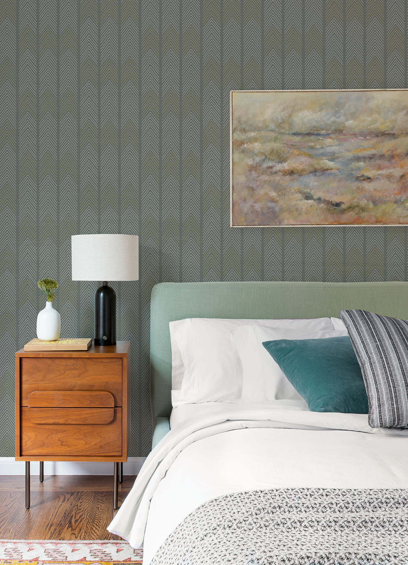 Hannah Nyle Chevron Wallpaper