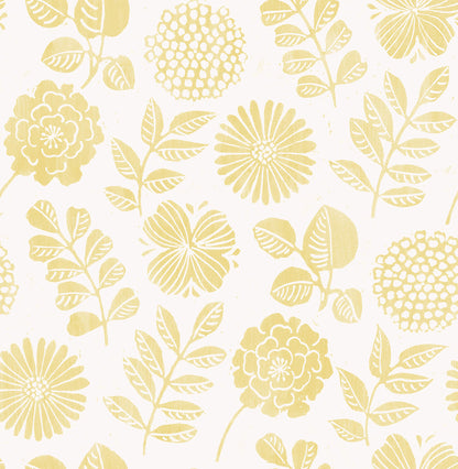 Hannah Inge Floral Print Wallpaper