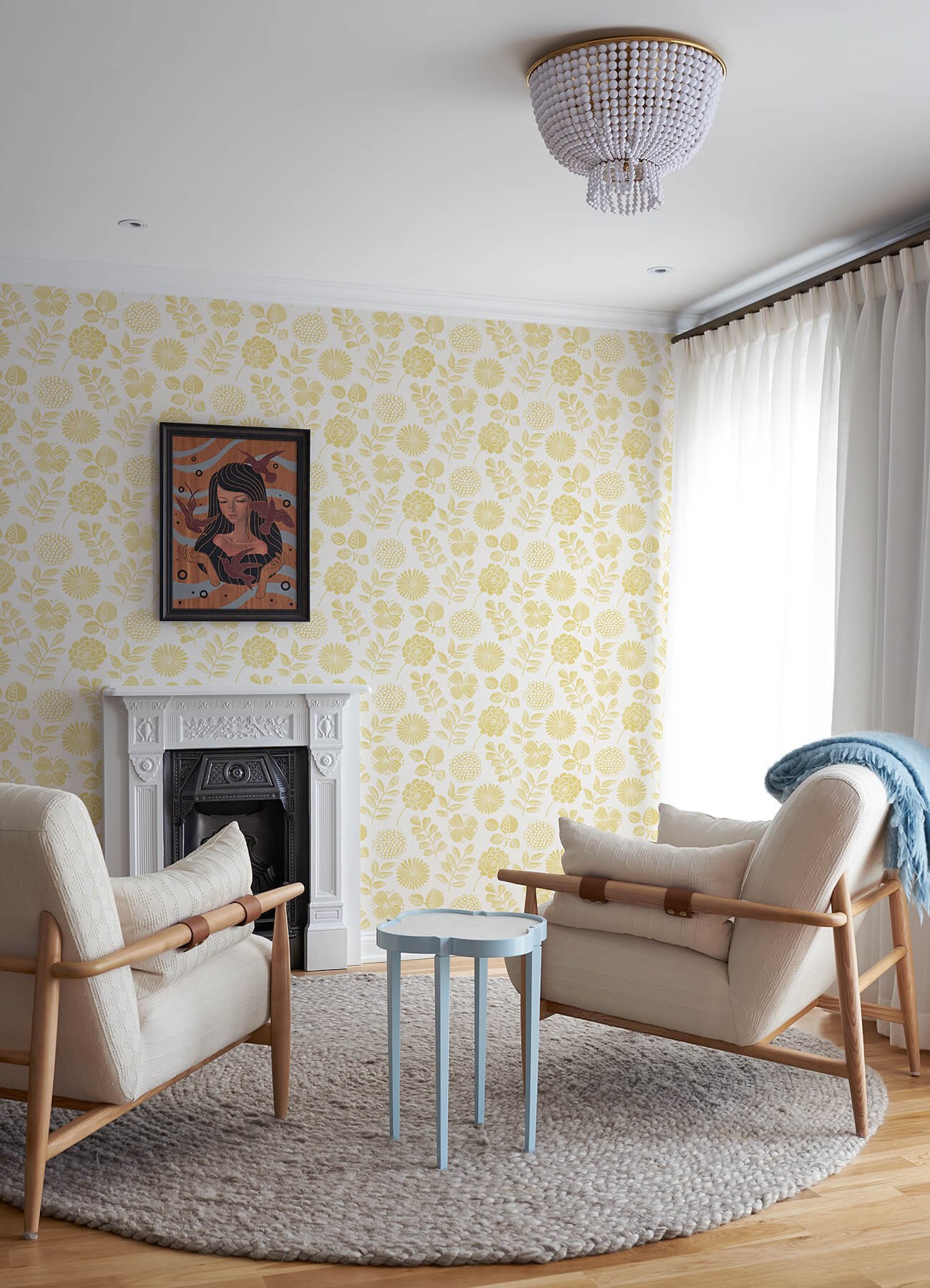 Hannah Inge Floral Print Wallpaper