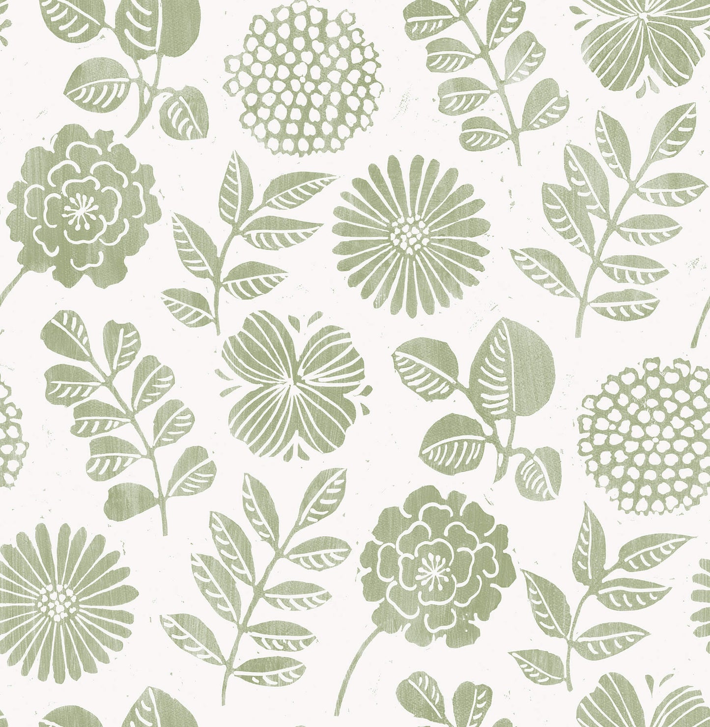 Hannah Inge Floral Print Wallpaper