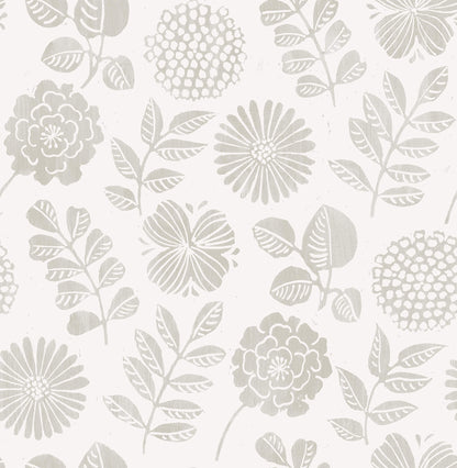 Hannah Inge Floral Print Wallpaper