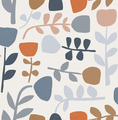 Hannah Juni Abstract Tulips Wallpaper