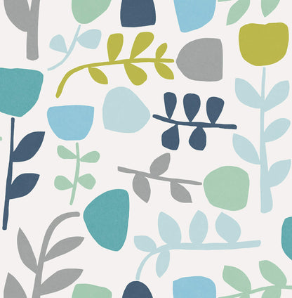 Hannah Juni Abstract Tulips Wallpaper