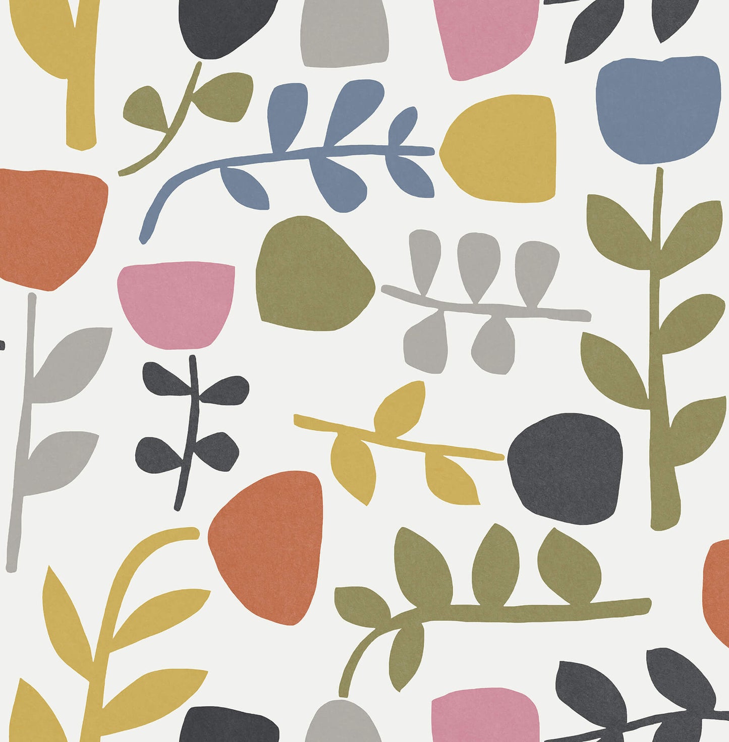 Hannah Juni Abstract Tulips Wallpaper