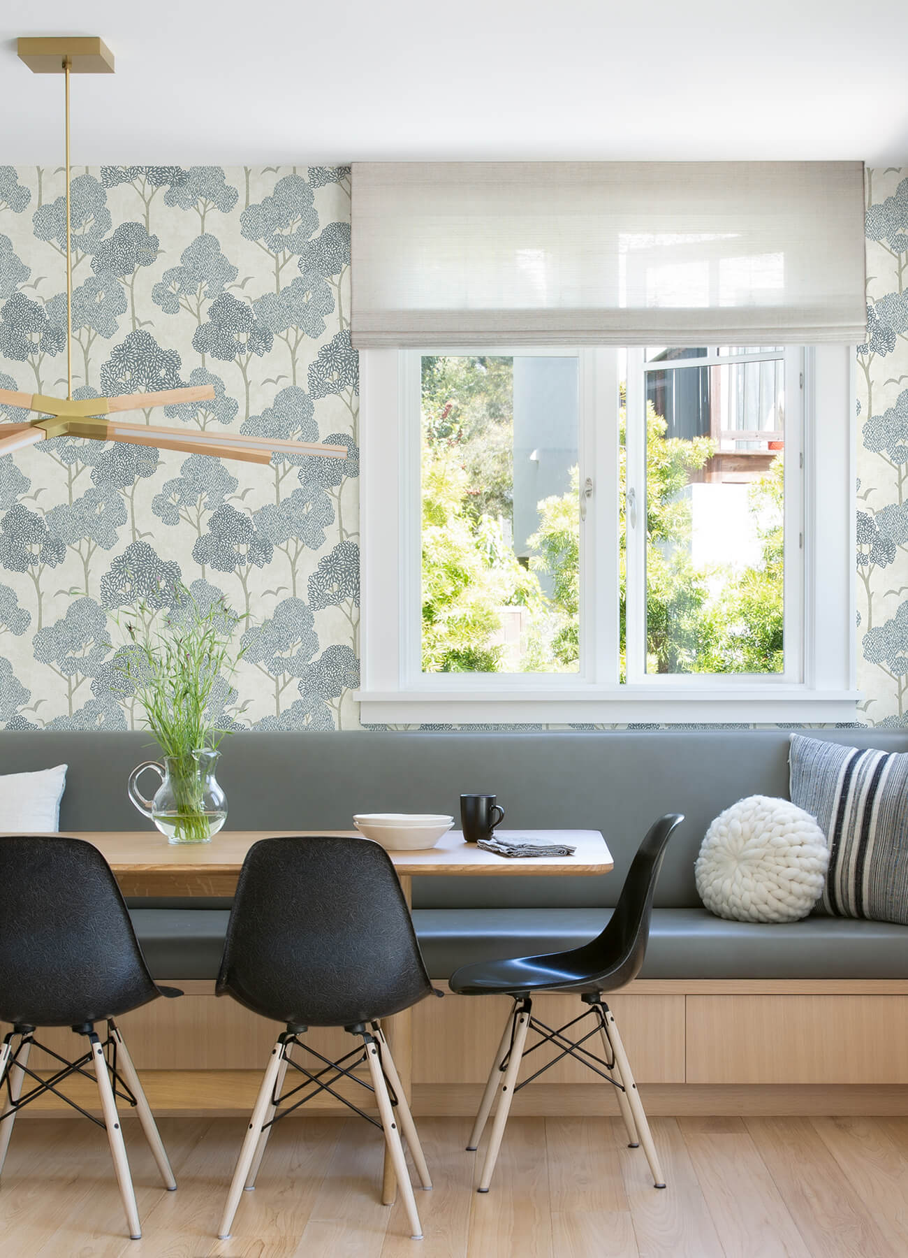 Hannah Lykke Textured Tree Wallpaper