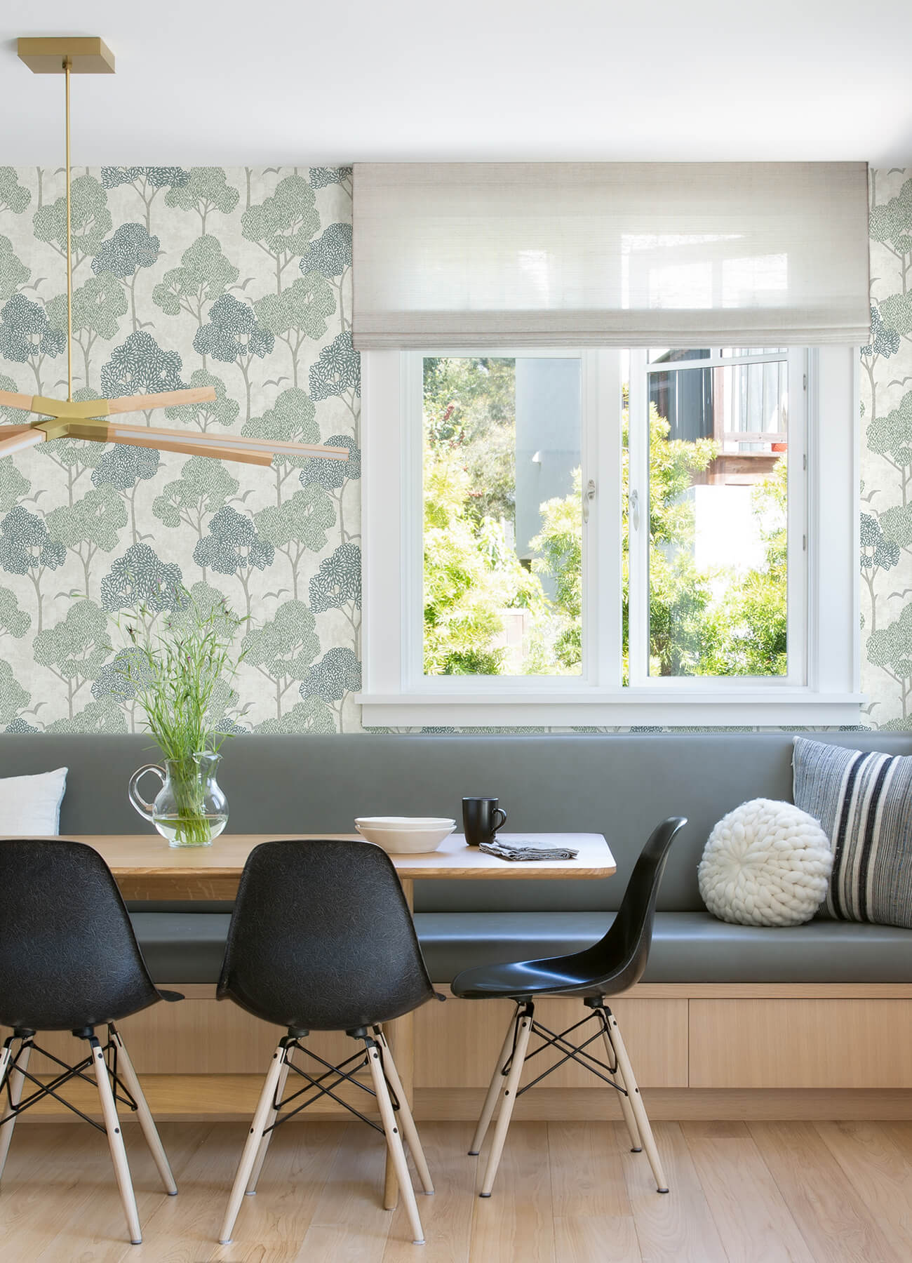 Hannah Lykke Textured Tree Wallpaper