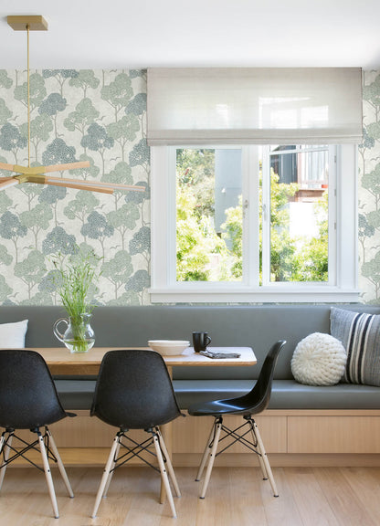 Hannah Lykke Textured Tree Wallpaper