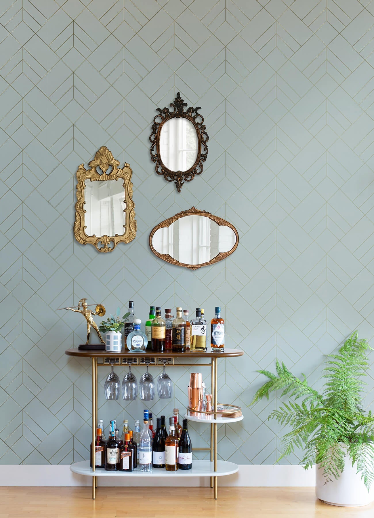 Hannah Sander Geometric Wallpaper