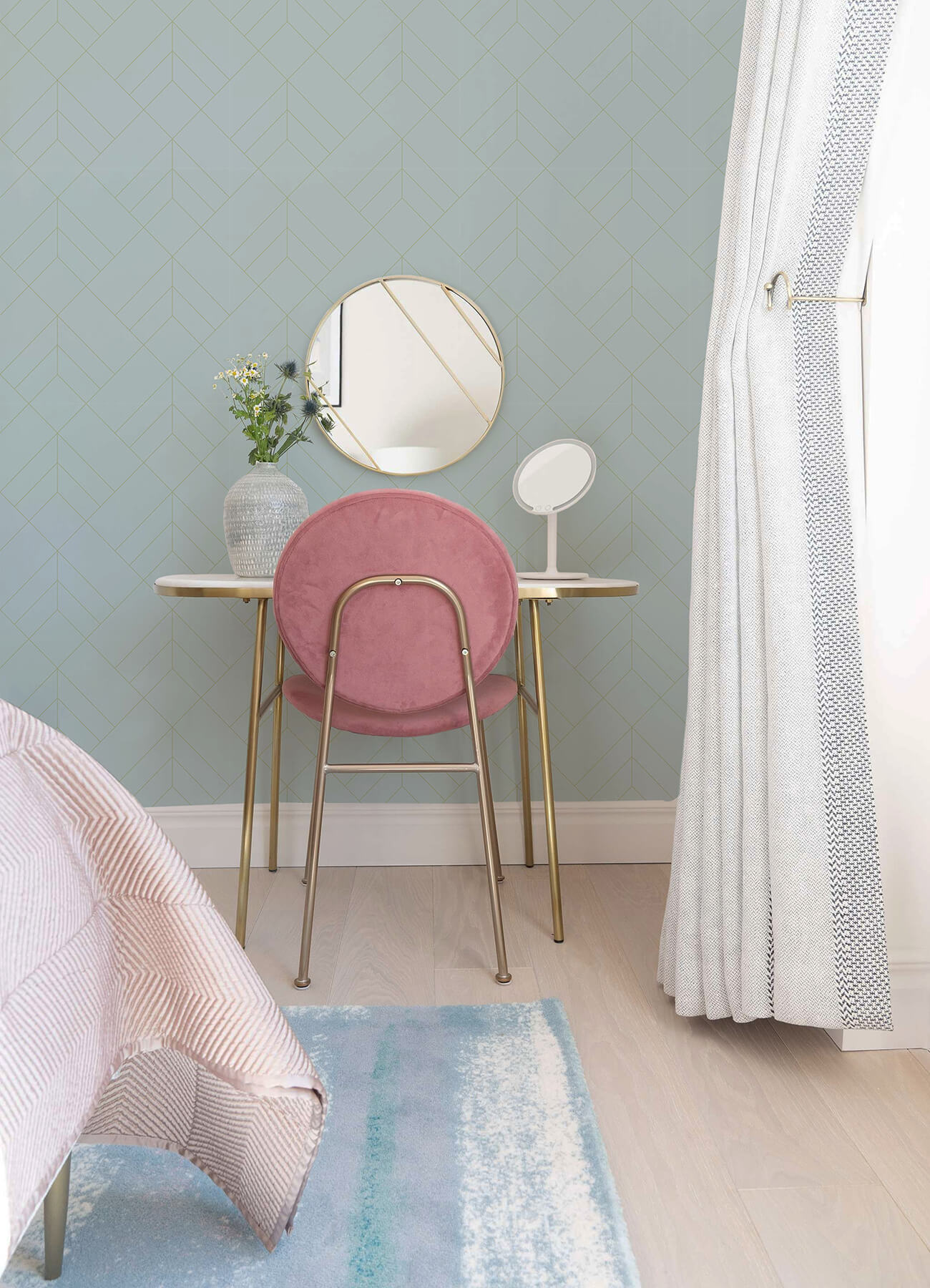 Hannah Sander Geometric Wallpaper