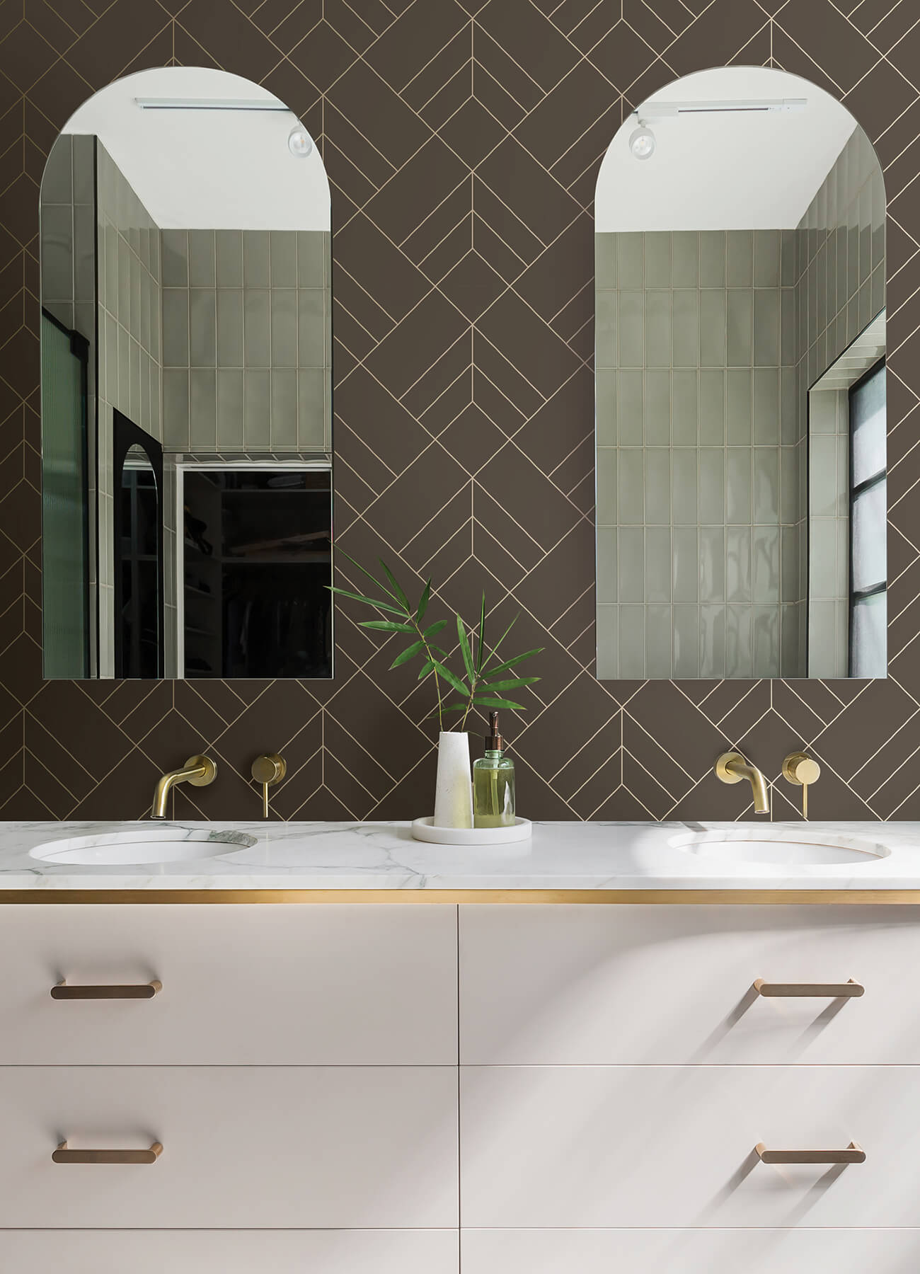Hannah Sander Geometric Wallpaper