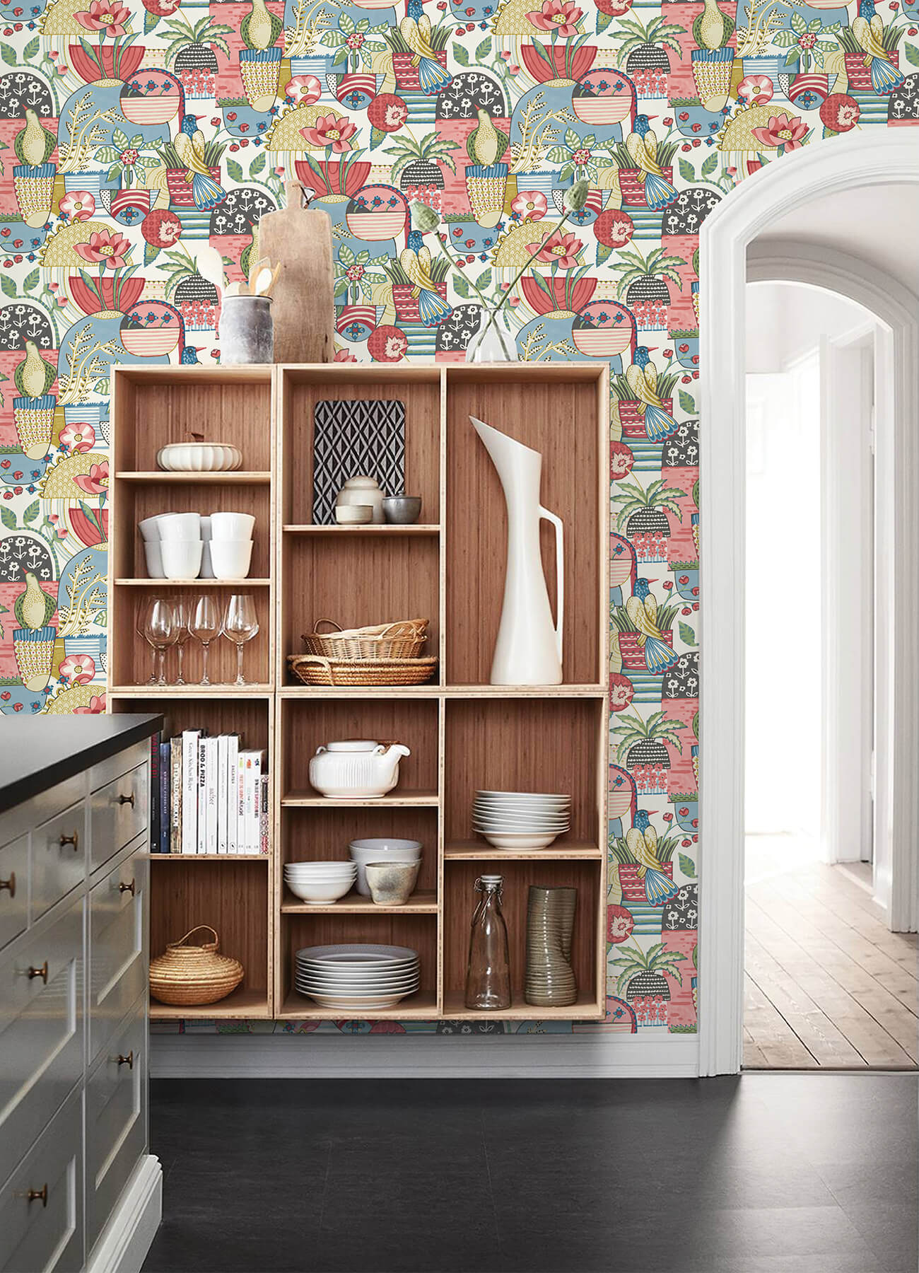 Hannah Fika Blissful Birds & Blooms Wallpaper