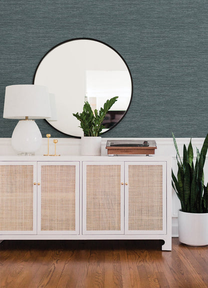 Hannah Malin Faux Grasscloth Wallpaper