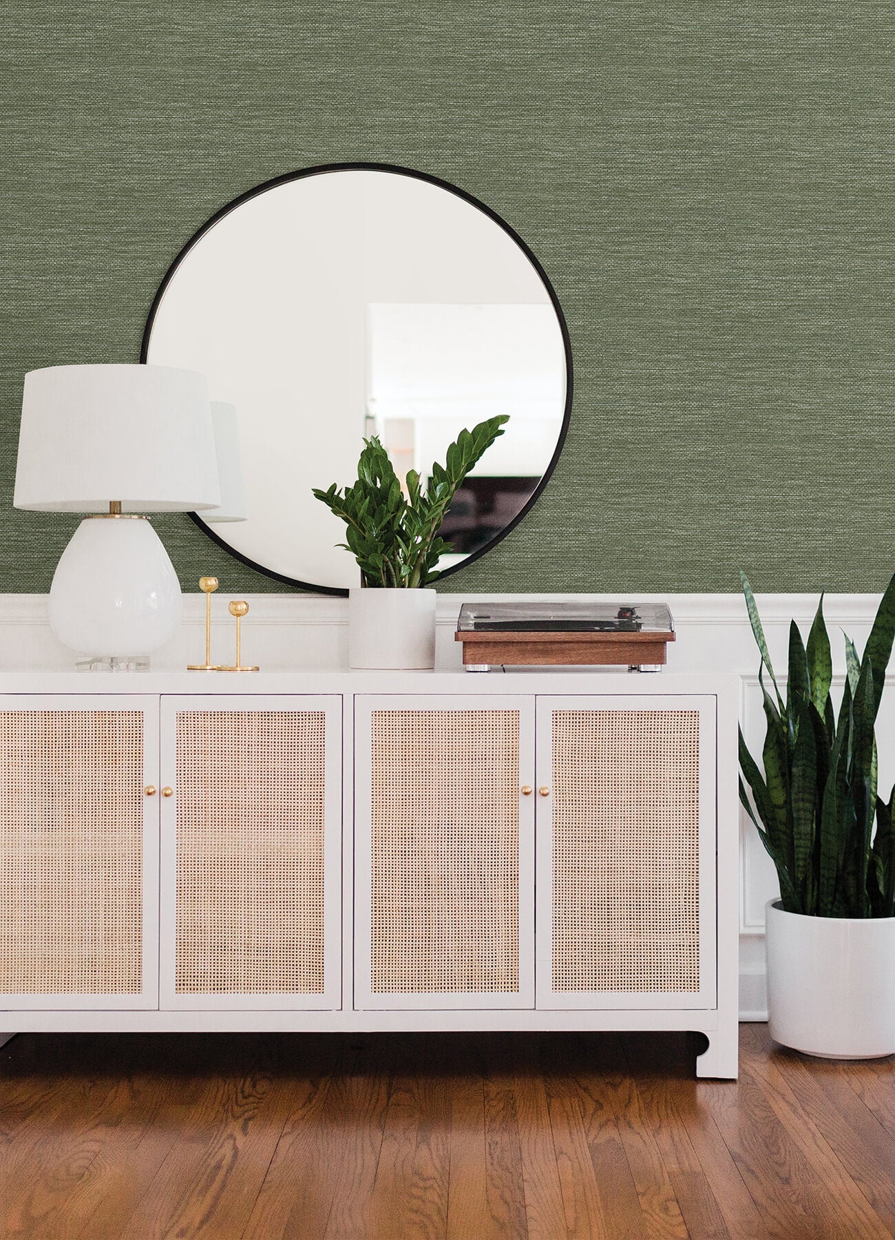 Hannah Malin Faux Grasscloth Wallpaper