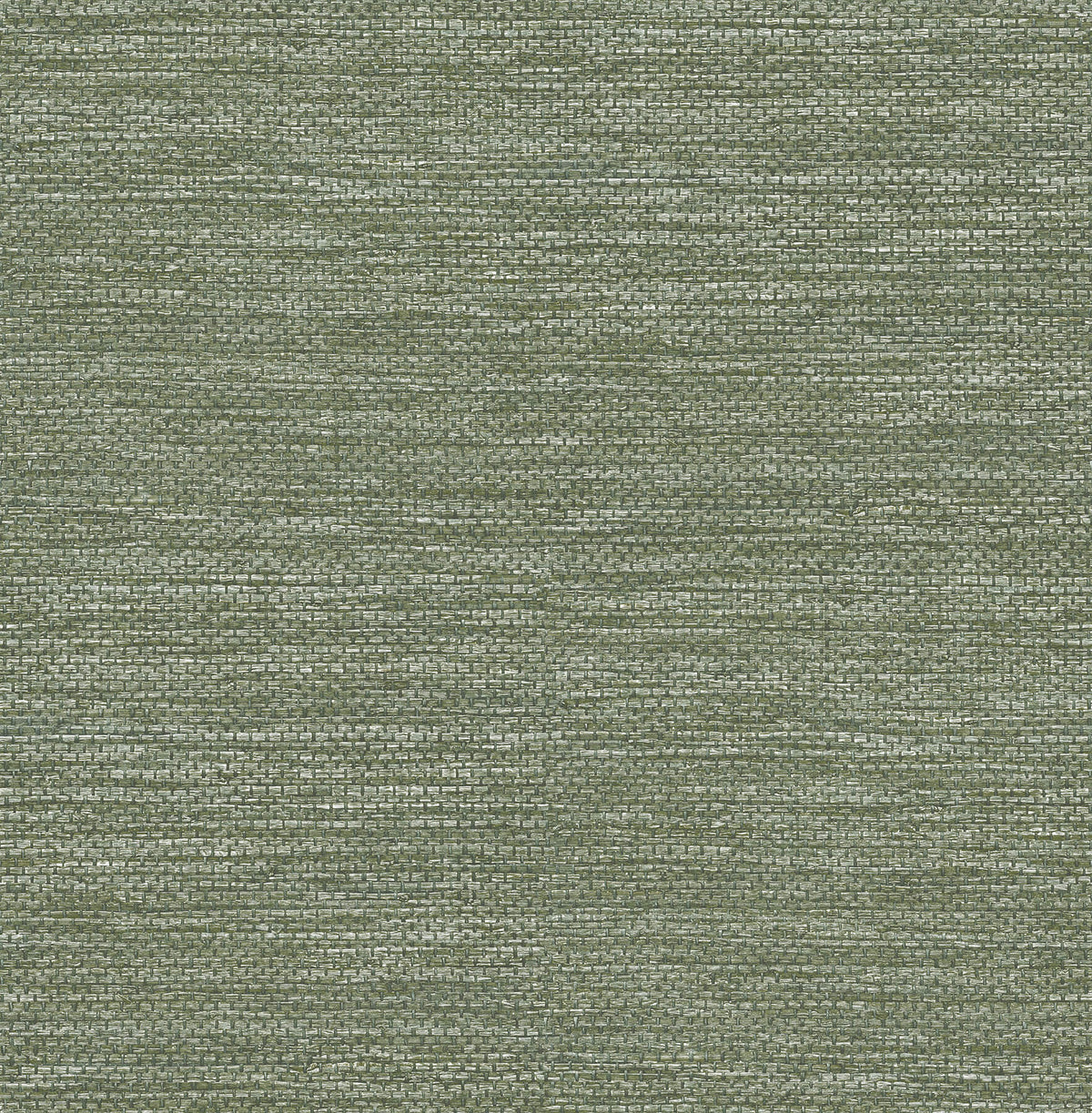A-Street Prints Hannah Malin Faux Grasscloth Wallpaper - Moss, solid in orange, grey, green