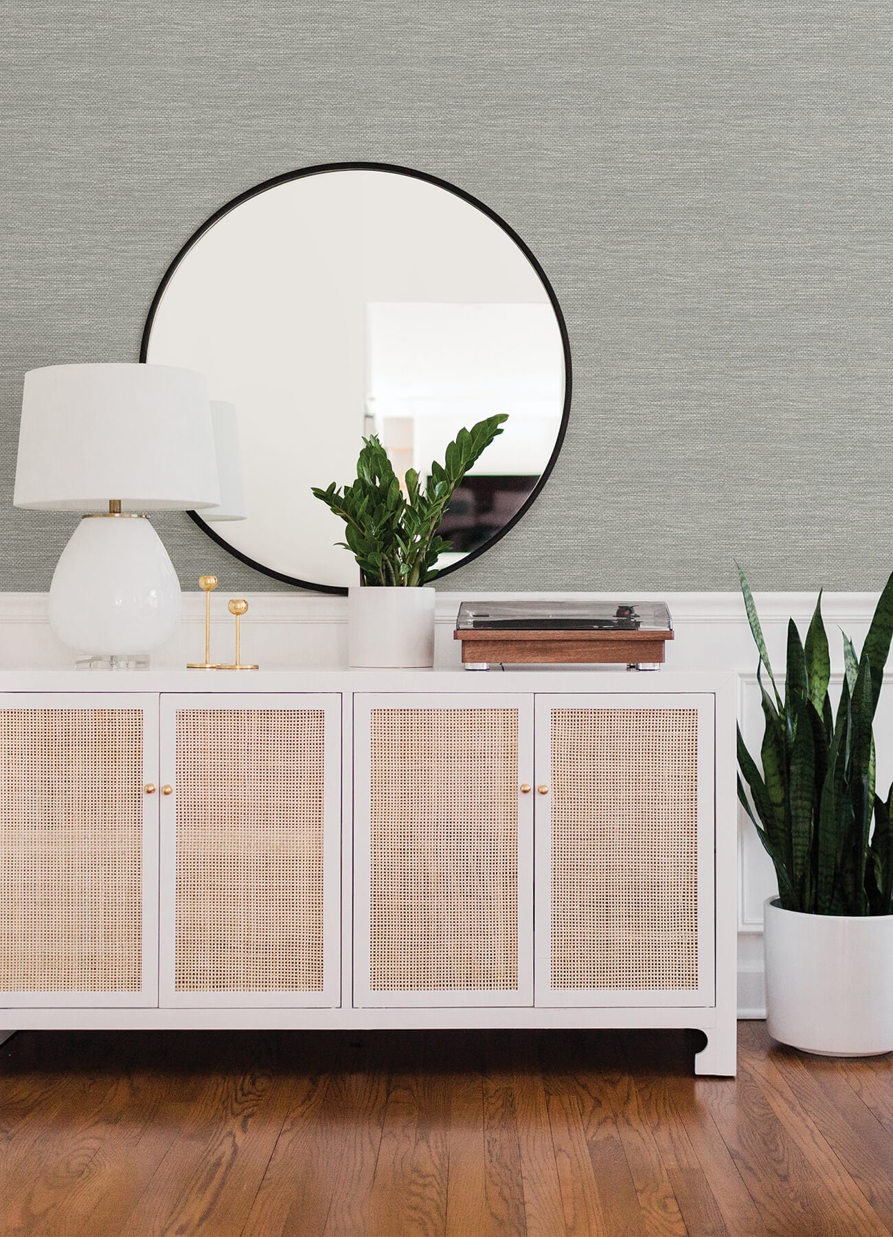 Hannah Malin Faux Grasscloth Wallpaper