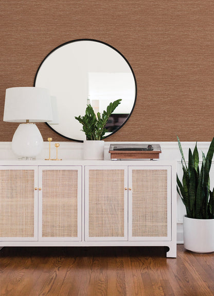 Hannah Malin Faux Grasscloth Wallpaper