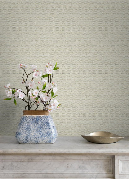 Blue Heron Balantine Weave Wallpaper