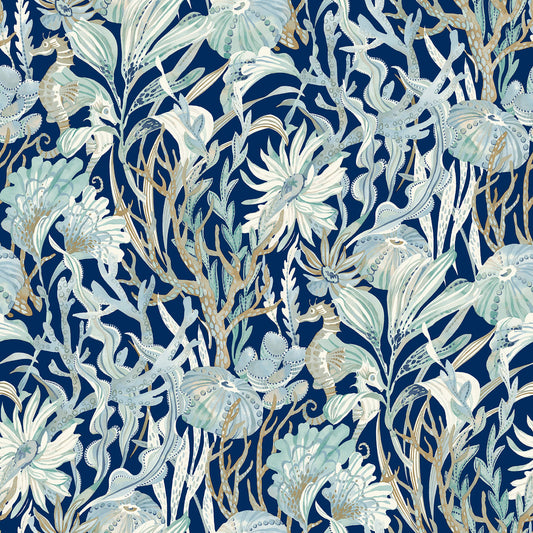 Blue Heron Kelp Garden Tropical Reef Wallpaper