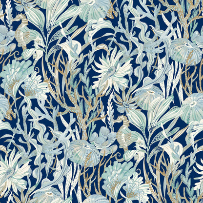 Blue Heron Kelp Garden Tropical Reef Wallpaper