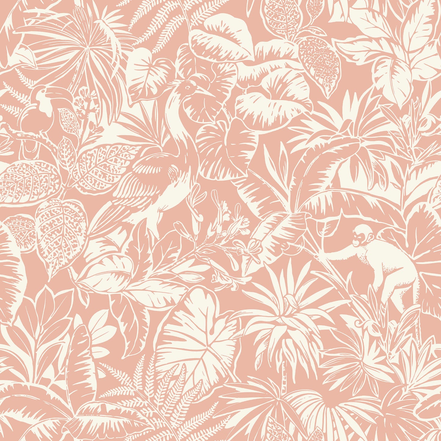 Blue Heron Corcovado Jungle Jamboree Wallpaper