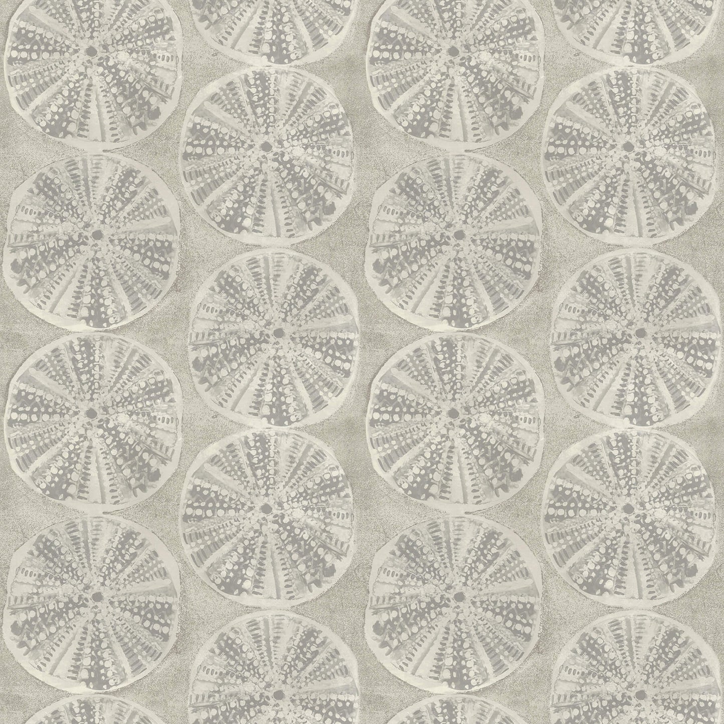 Blue Heron Sea Biscuit Sand Dollar Wallpaper