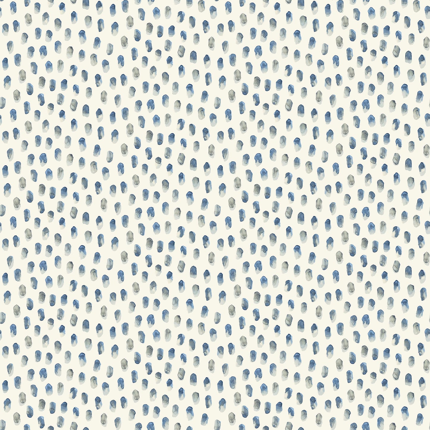 Blue Heron Sand Drips Painted Dots Wallpaper