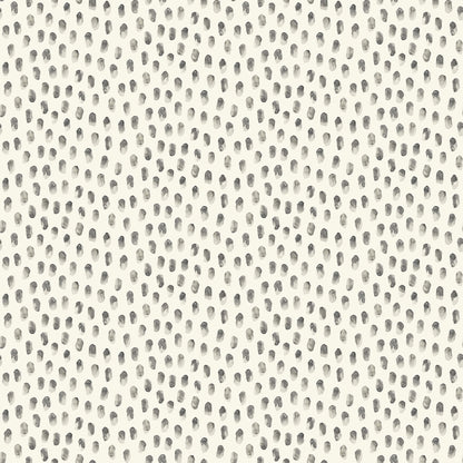 Blue Heron Sand Drips Painted Dots Wallpaper