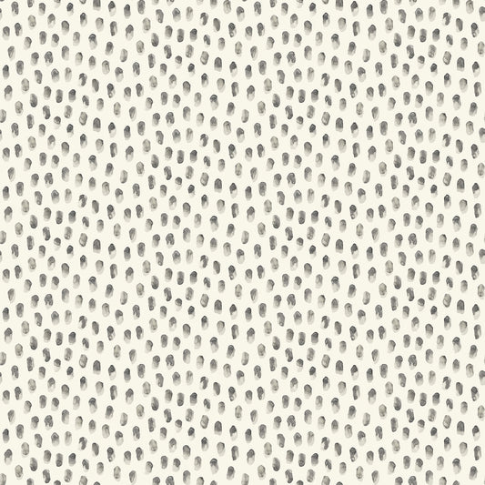 Blue Heron Sand Drips Painted Dots Wallpaper