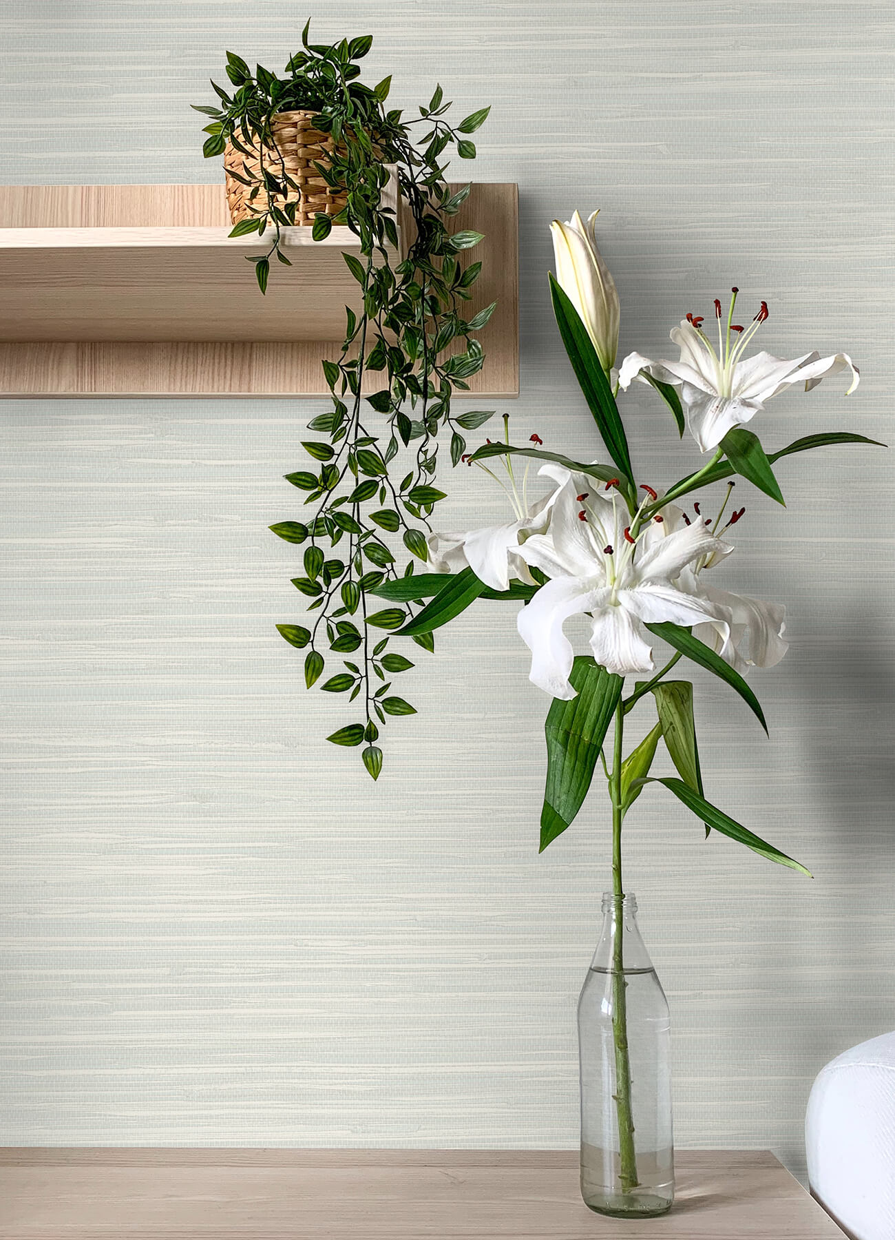 Blue Heron Grassweave Faux Grasscloth Wallpaper