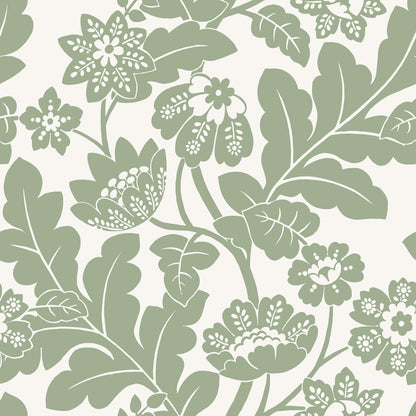 Georgia Augusta Flock Wallpaper