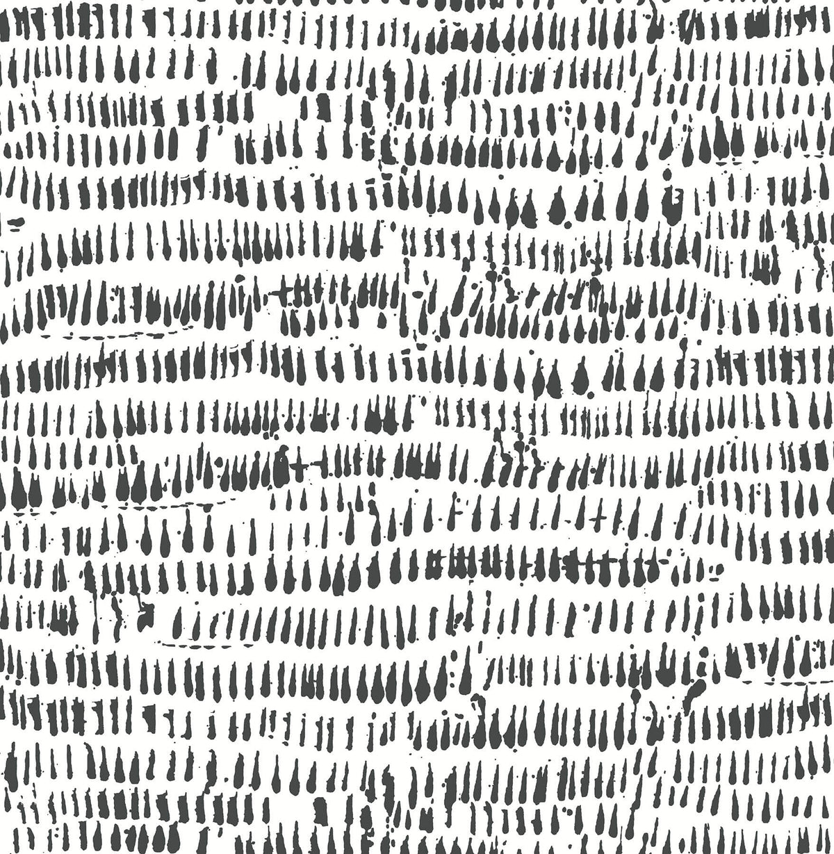 A-Street Prints Happy Runes Brushstrokes Wallpaper - Charcoal, kids in yellow, black, orange