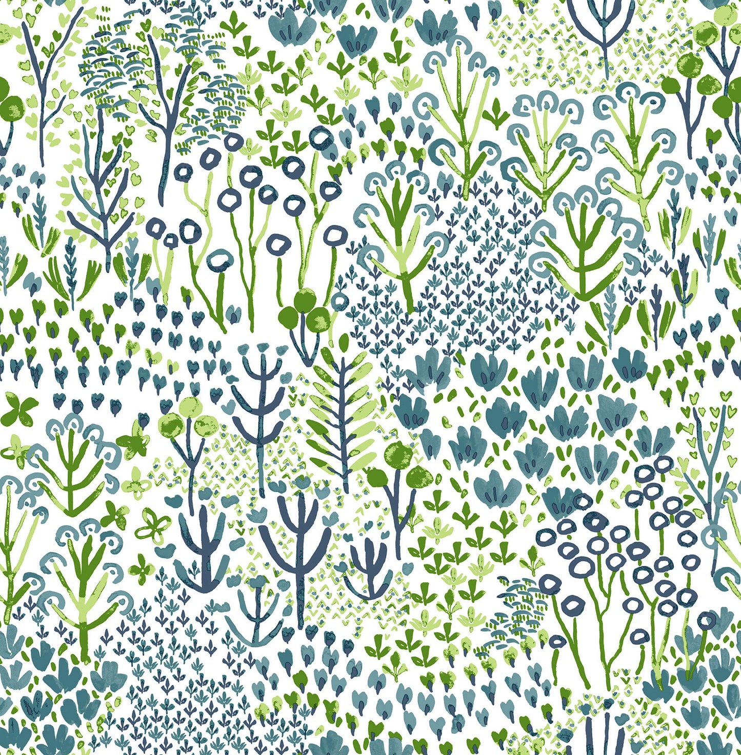 Happy Chilton Wildflowers Wallpaper