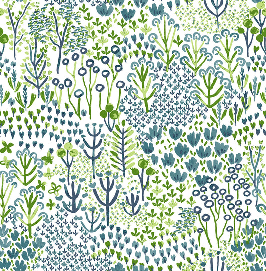 Happy Chilton Wildflowers Wallpaper