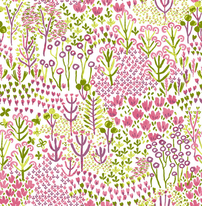 Happy Chilton Wildflowers Wallpaper