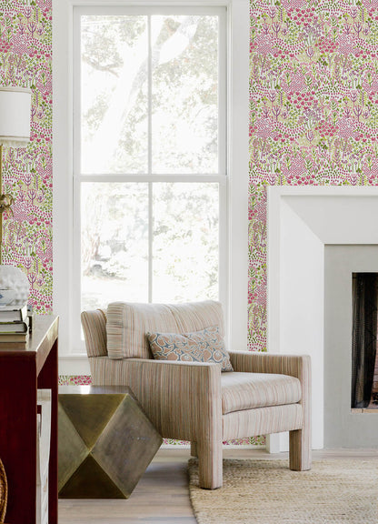 Happy Chilton Wildflowers Wallpaper